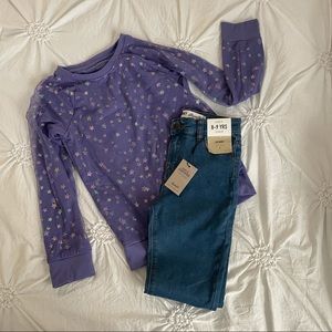 Long sleeve shirt & Skinny Jeans